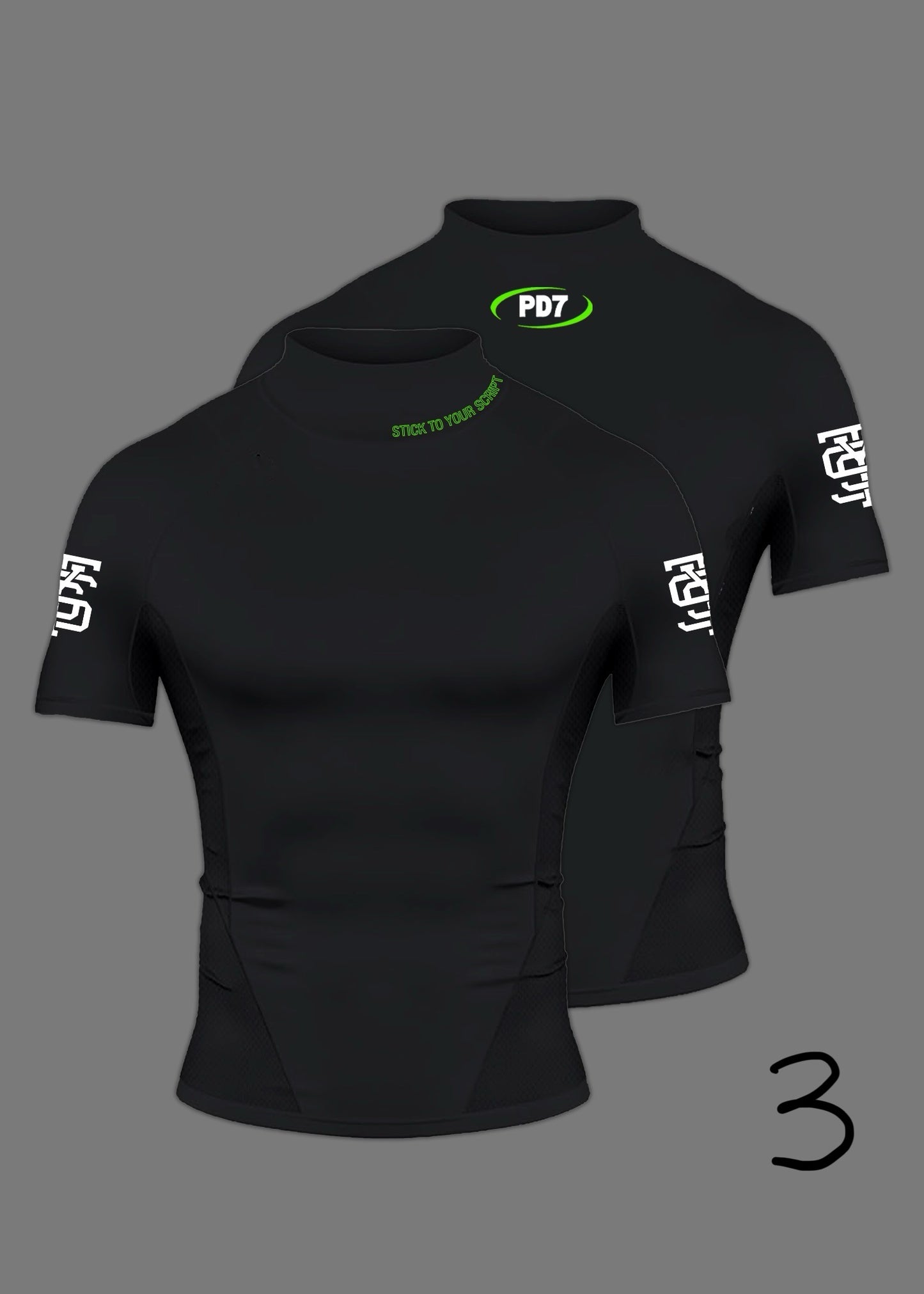 STYS Compression Shirts - Black