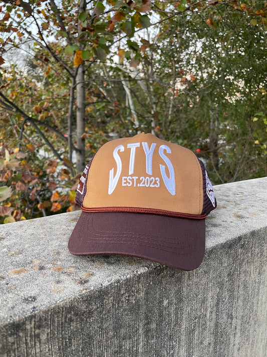 Brown/Tan Trucker Hat