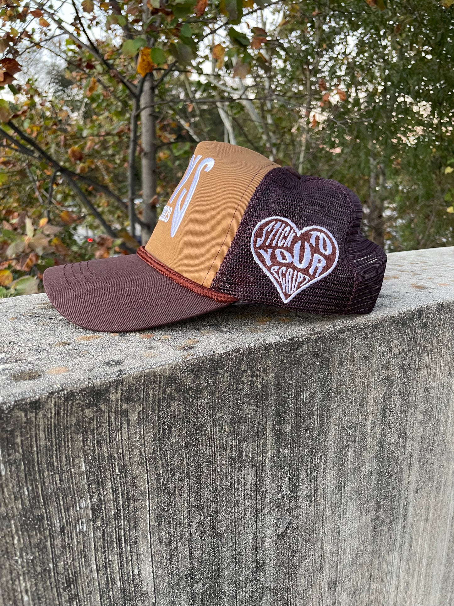 Brown/Tan Trucker Hat